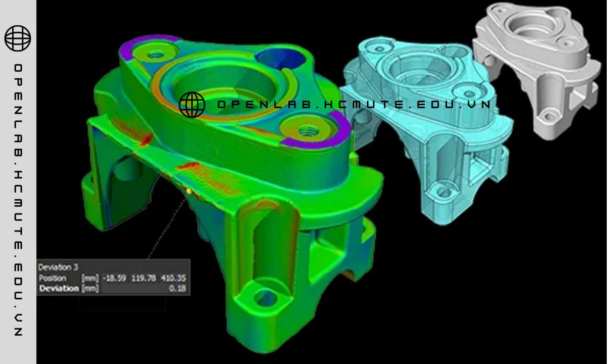 鋳造部品の3D X線CTスキャナーによる欠陥検査および寸法測定サービス